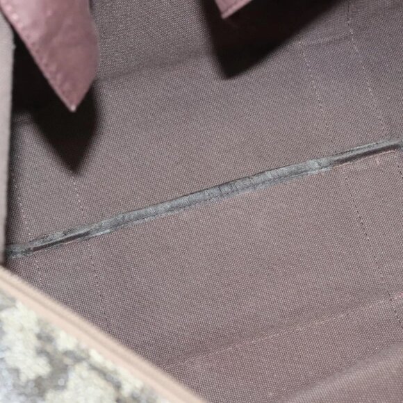 SAINT LAURENT Boston Bag PVC Canvas Gray - Picture 14 of 15